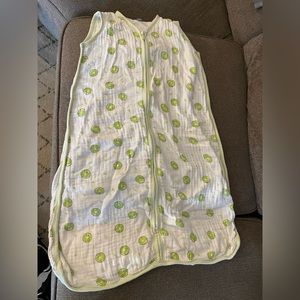 Sleep sack fits 12-24 months.